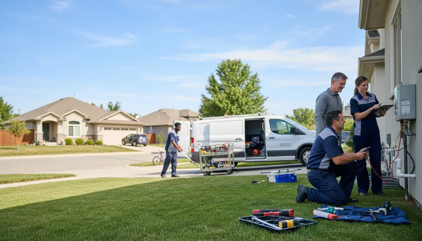 Tankless water heater service in Winston, GA